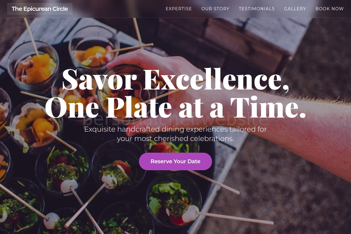 Handcrafted Catering