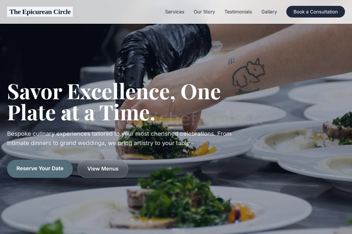 Plate Catering