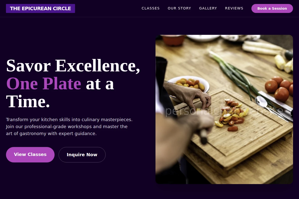 Culinary Cooking Class