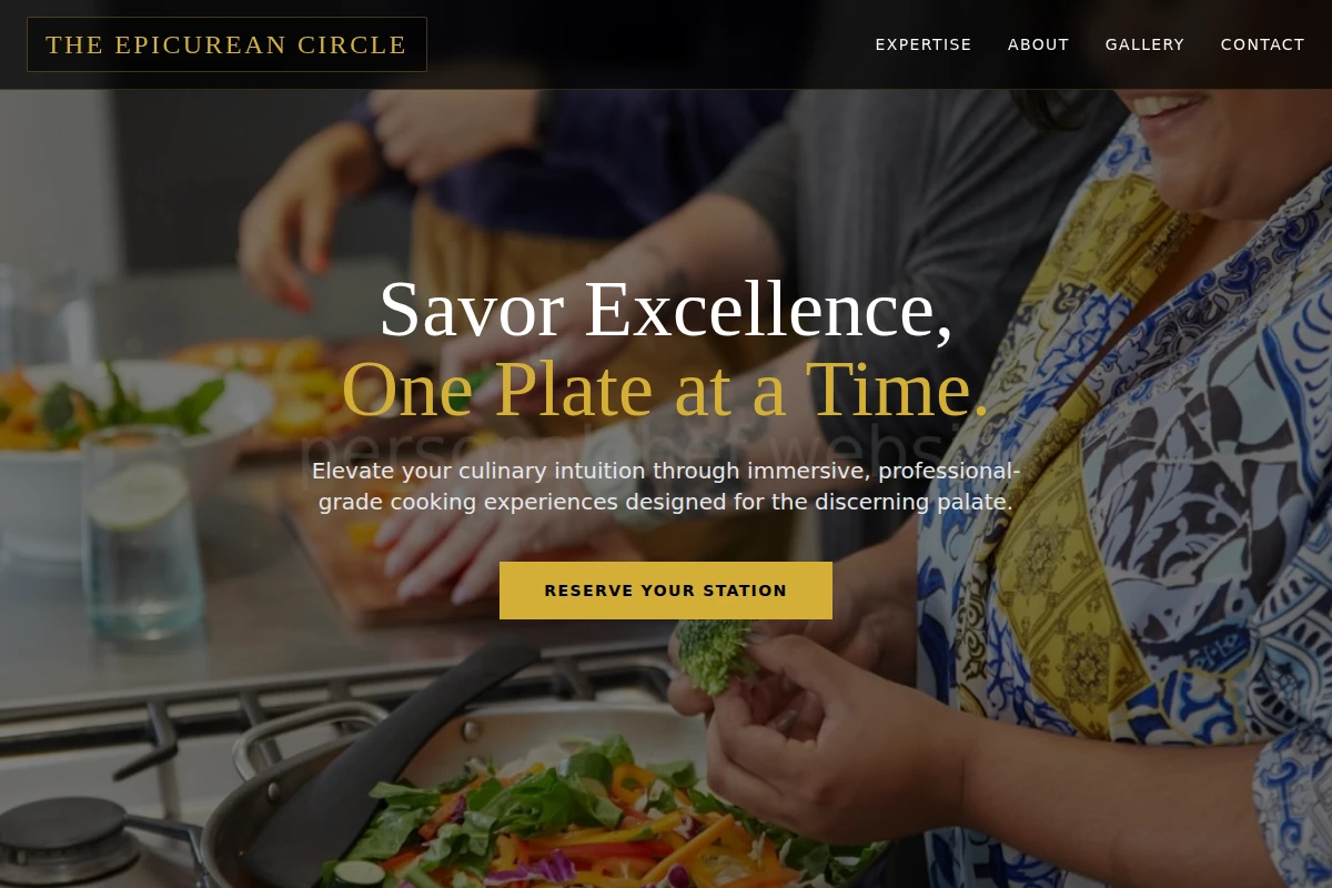 Gastronomy Cooking Class