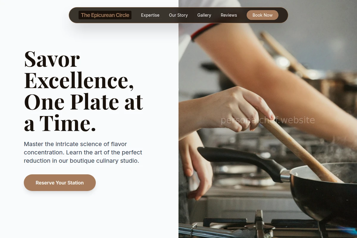 Reduction Cooking Class