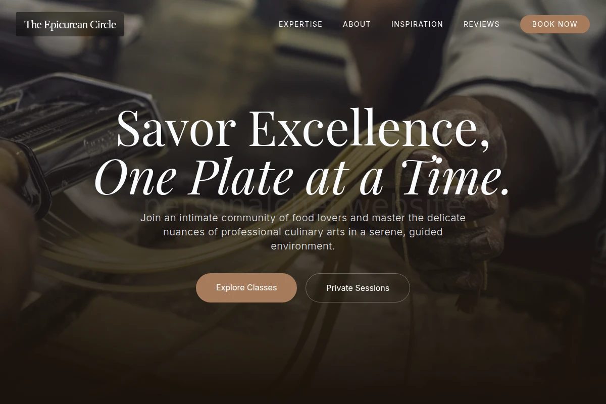 Delicate Cooking Class
