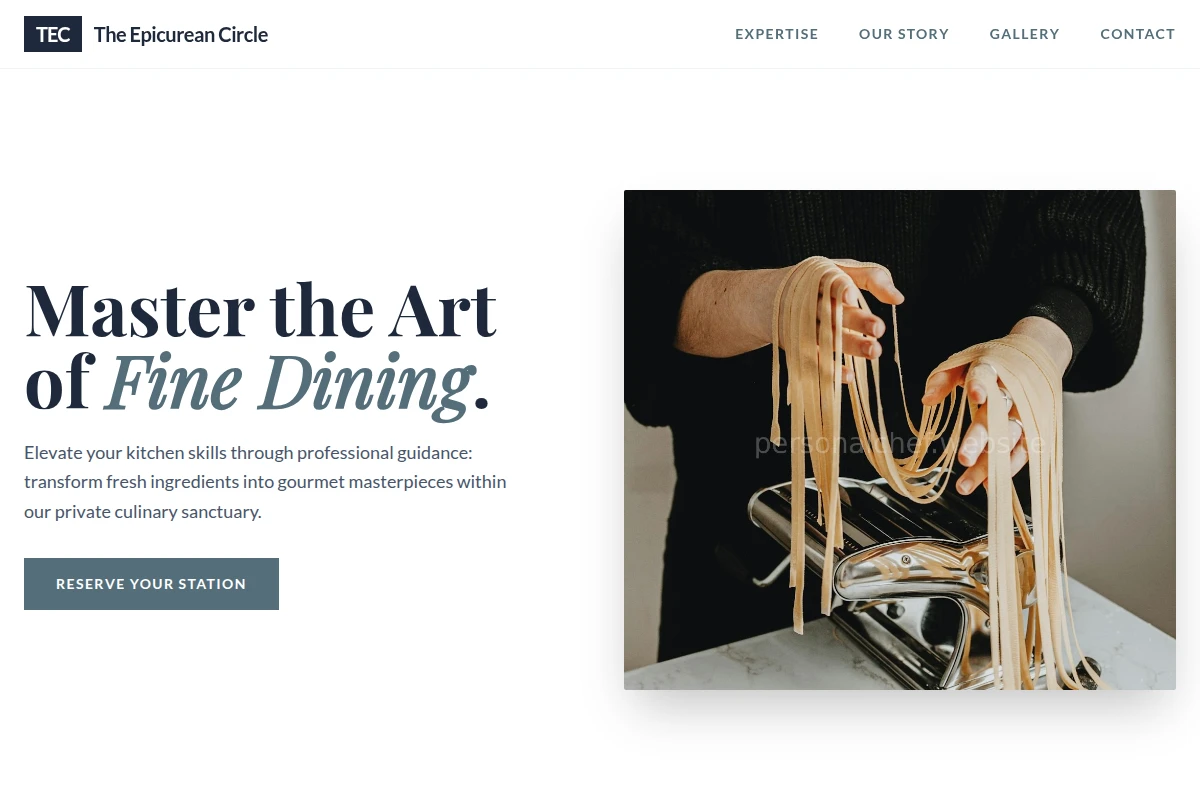 Gastronomy Cooking Class