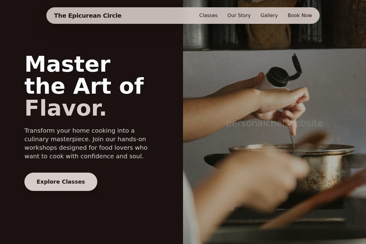 Savory Cooking Class