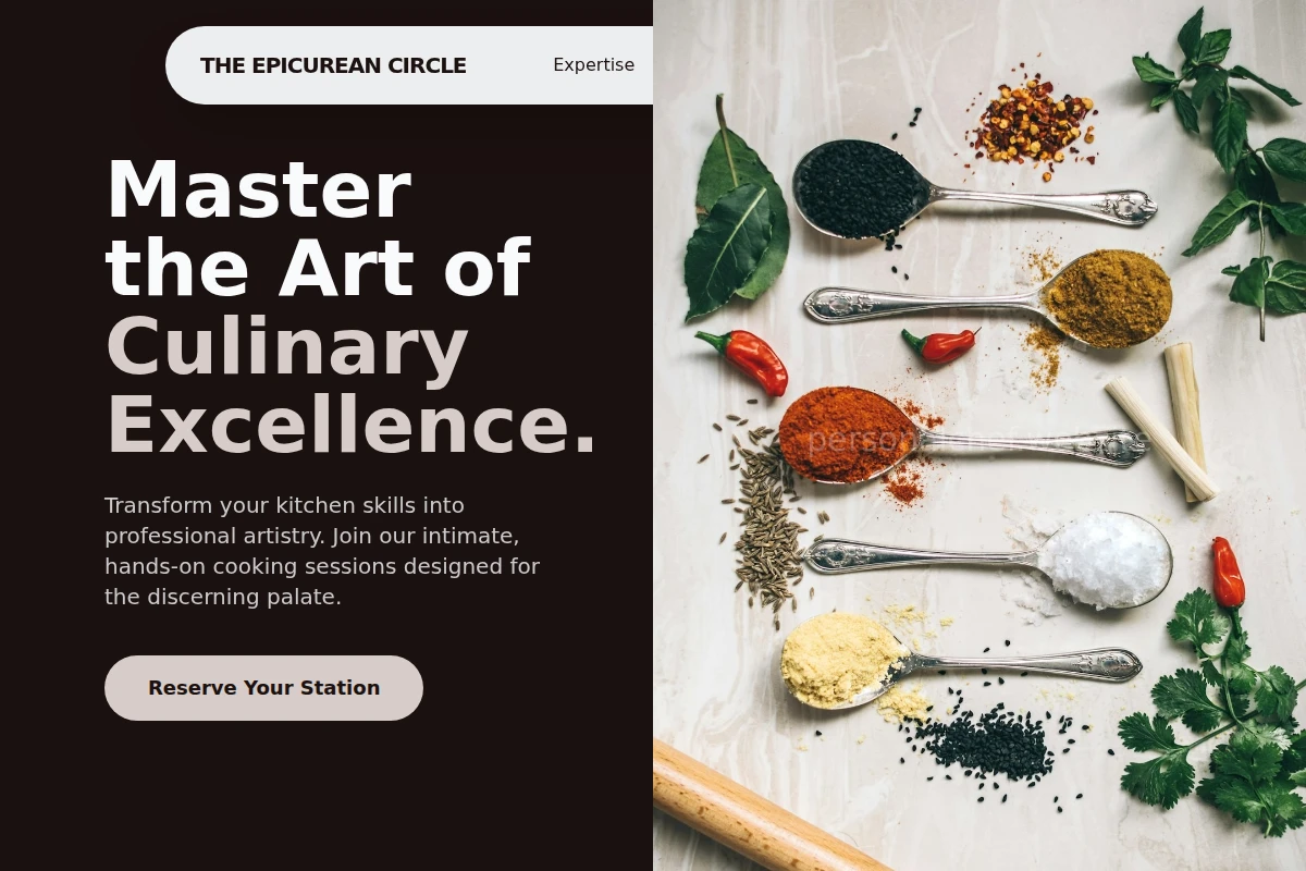 Plate Cooking Class