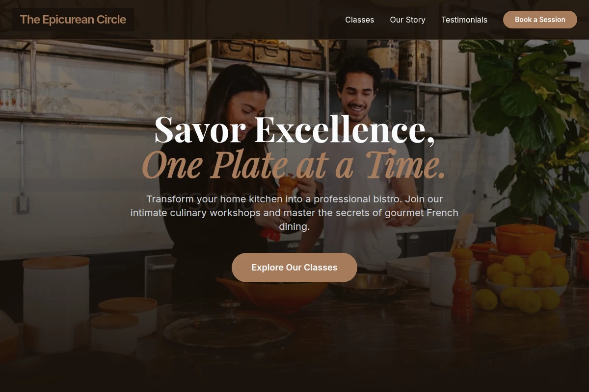 Bistro Cooking Class