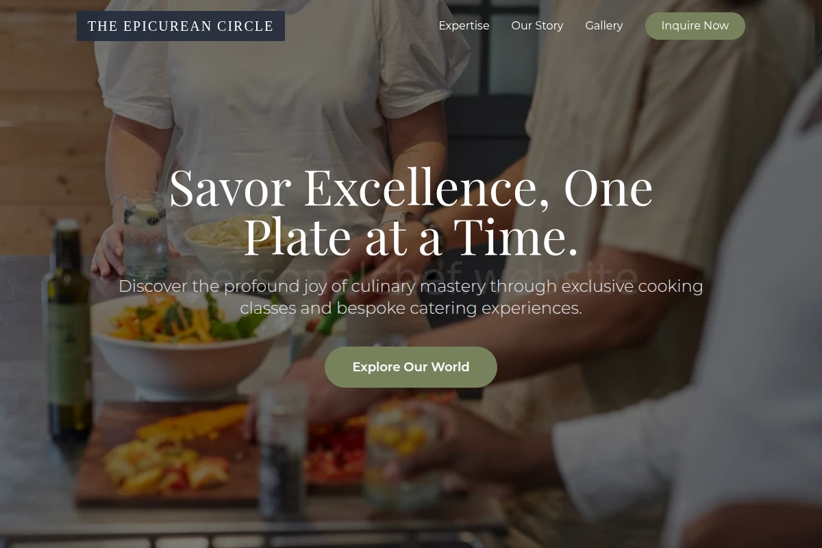 Catering Cooking Class