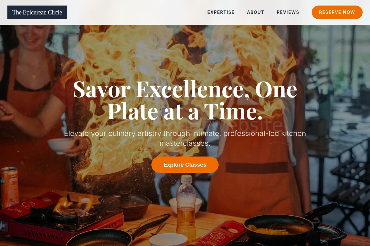 Kitchen Cooking Class