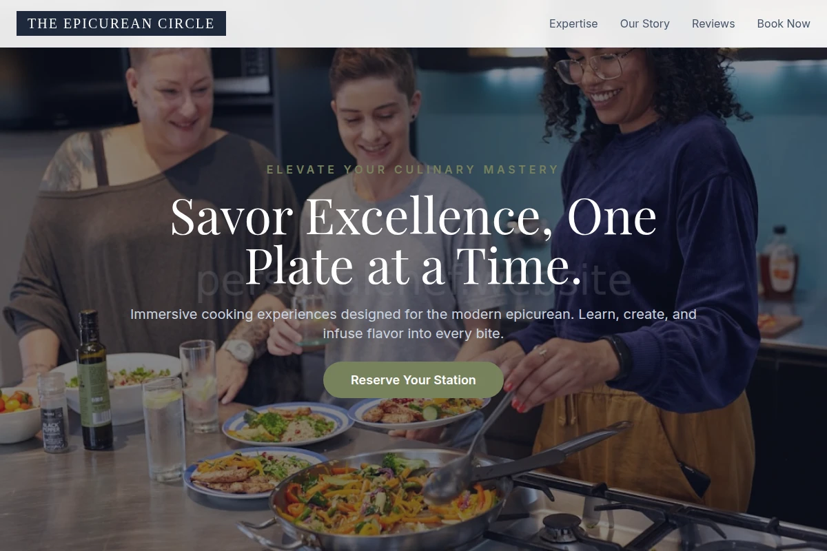 Infusion Cooking Class
