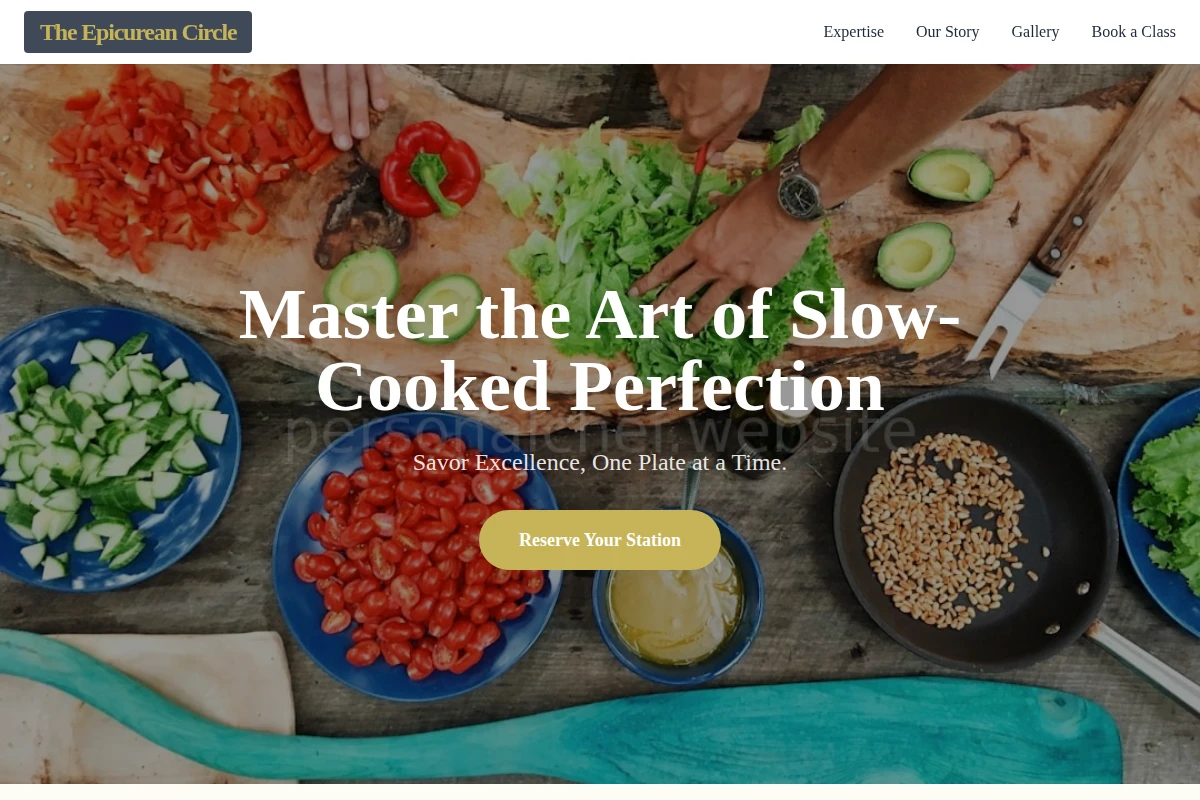 Braise Cooking Class