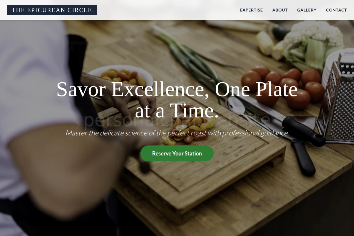 Roast Cooking Class