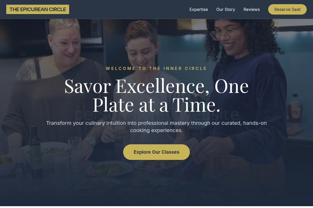Essence Cooking Class