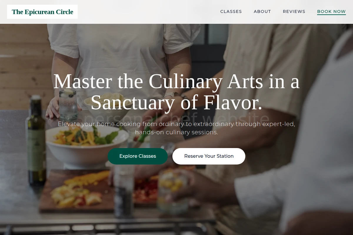 Culinary Cooking Class