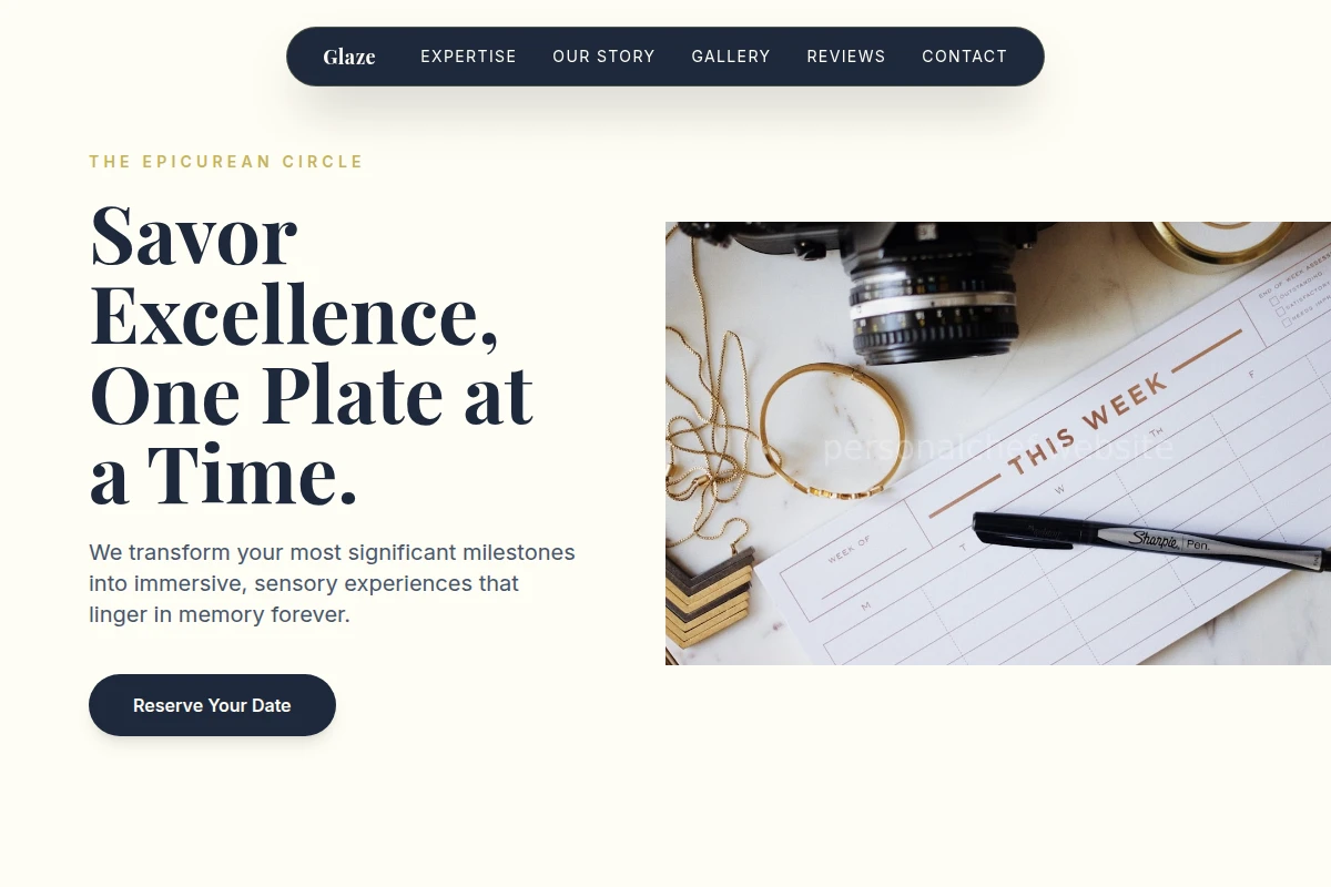 Glaze Event Planning