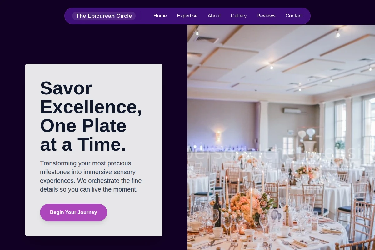Sous Event Planning