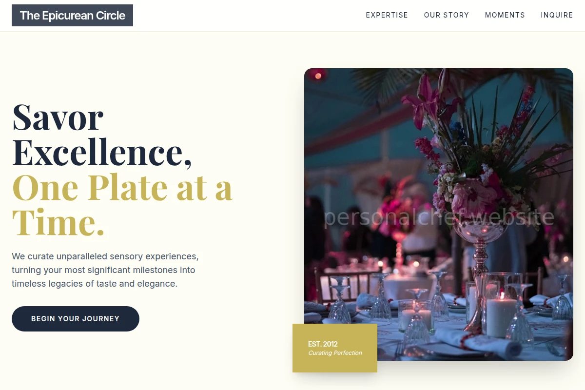 Savory Event Planning