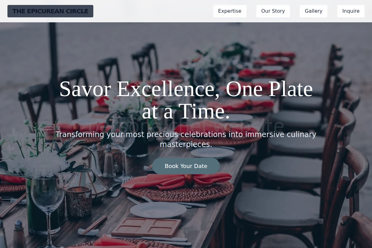 Plating Event Planning