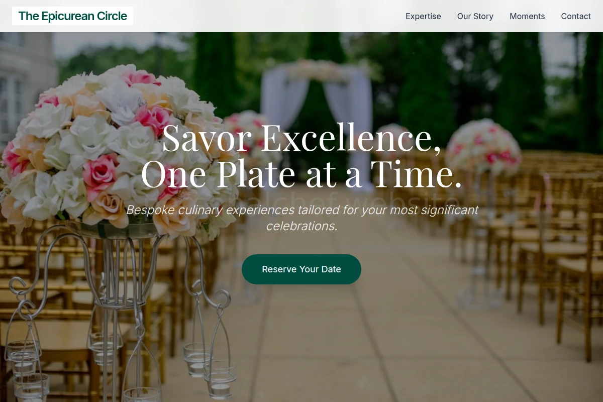 Culinary Event Planning