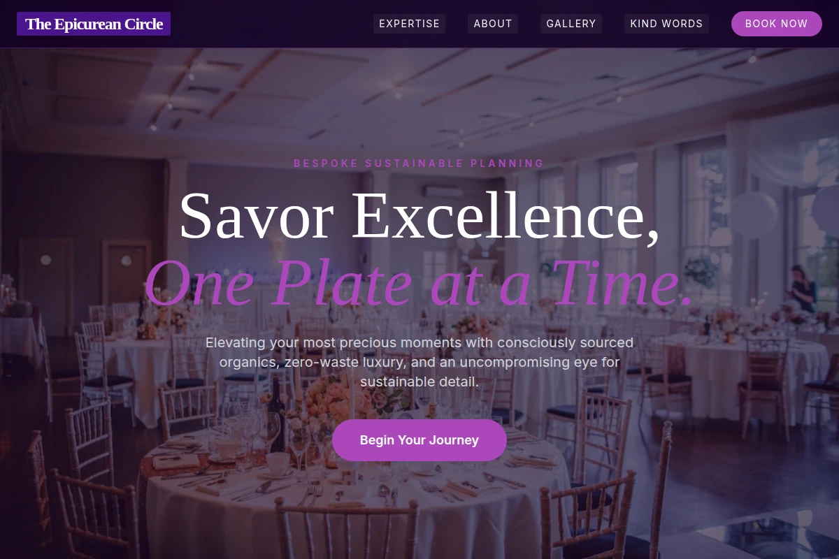 Organic Event Planning