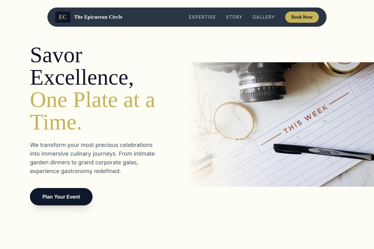 Cuisine Event Planning