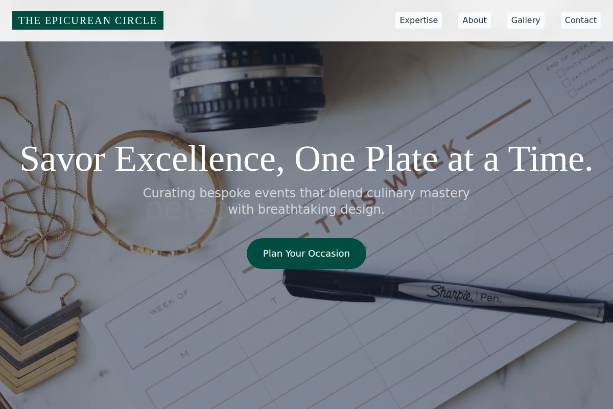 Artisan Event Planning