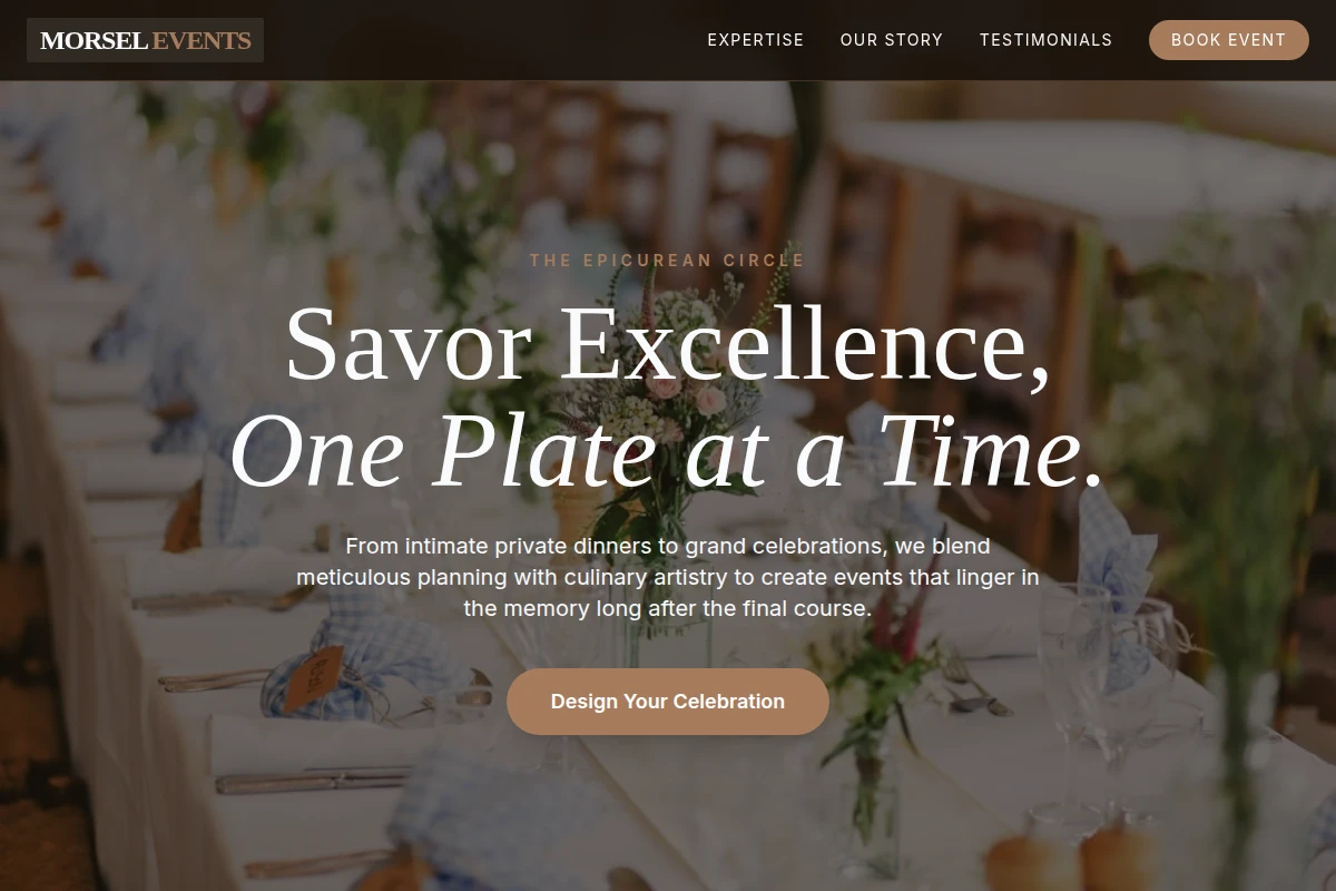 Morsel Event Planning