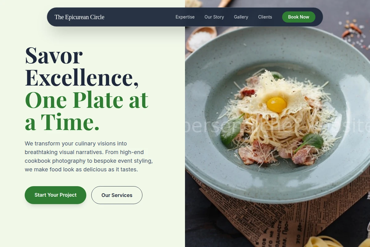 Private Food Styling