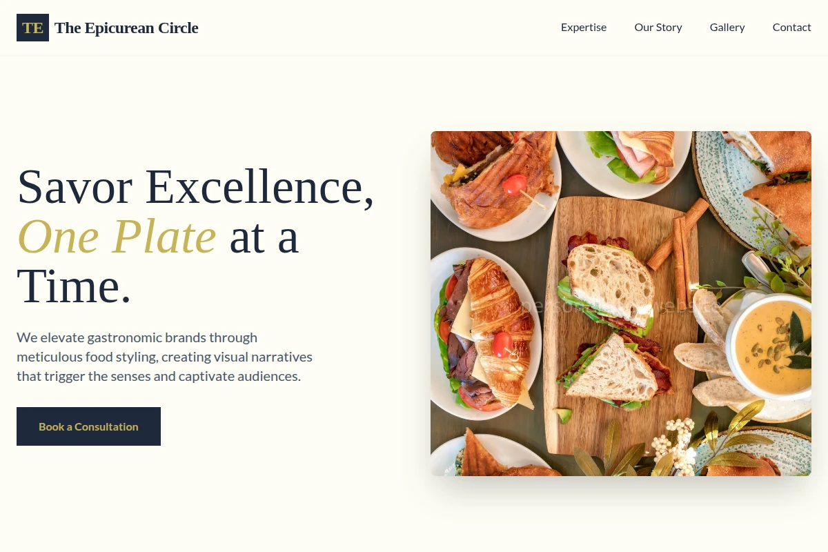 Gastronomy Food Styling