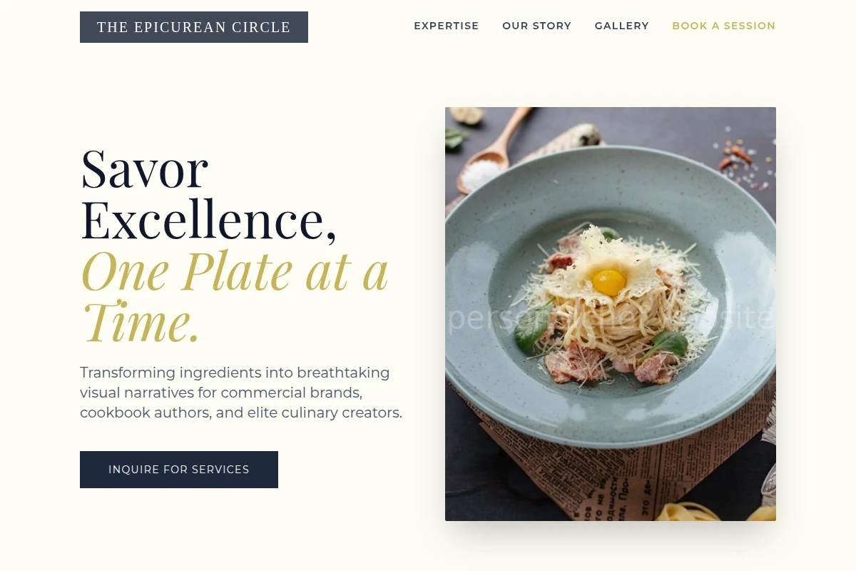 Culinary Food Styling