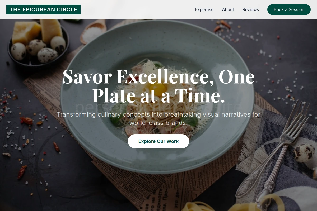 Cuisine Food Styling
