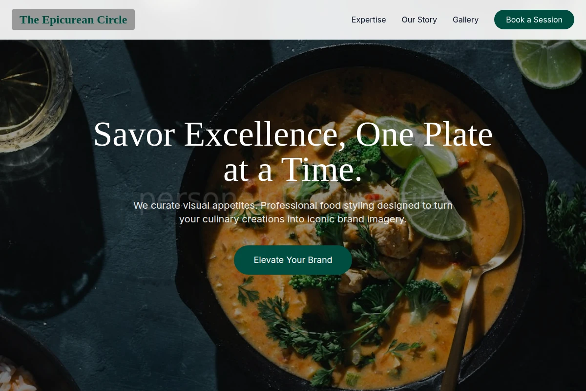 Kitchen Food Styling