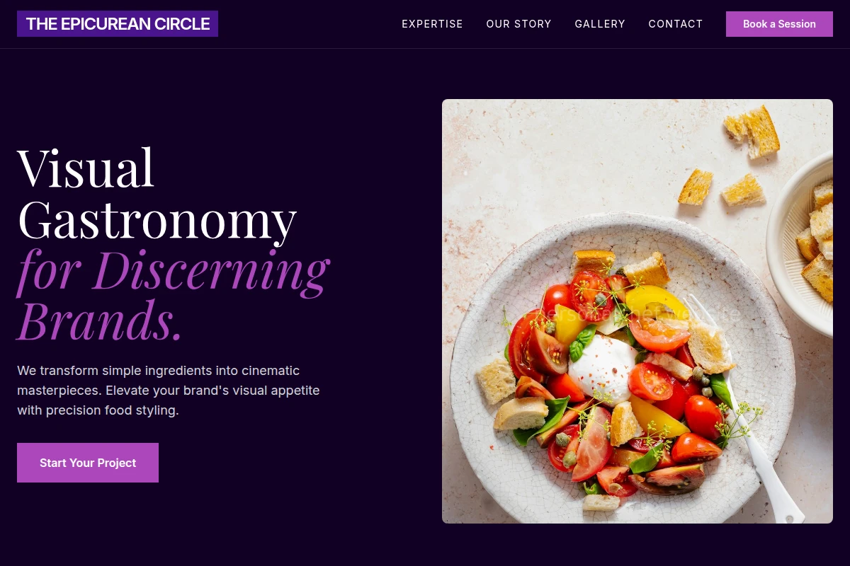 Handcrafted Food Styling