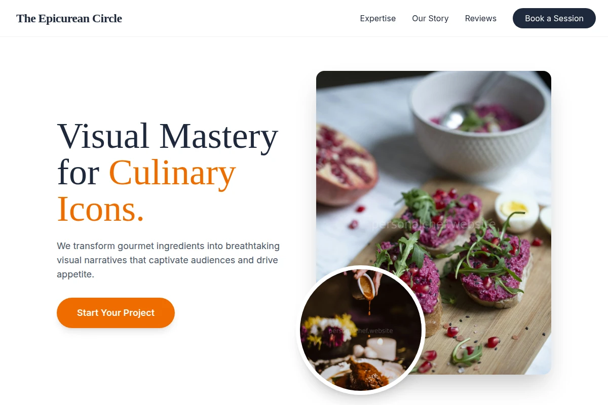 Savory Food Styling