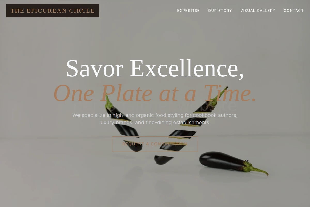 Organic Food Styling