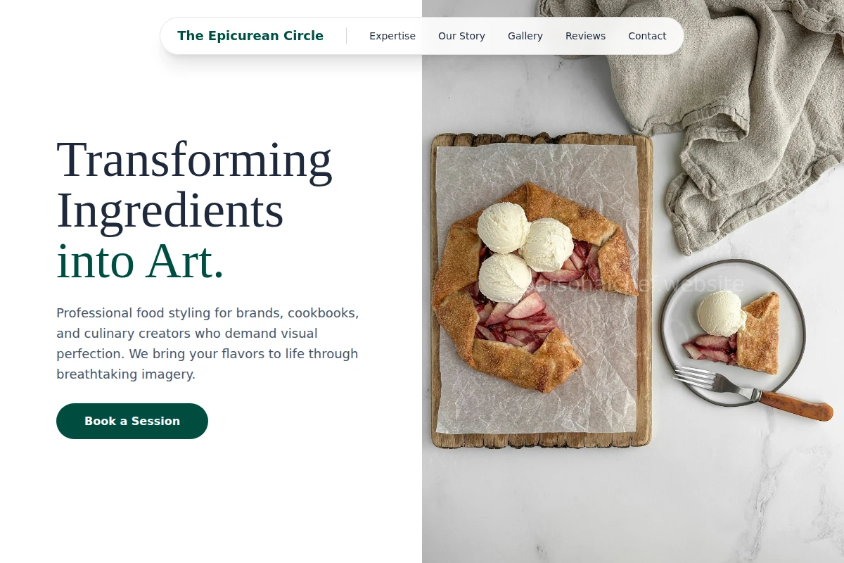 Kitchen Food Styling