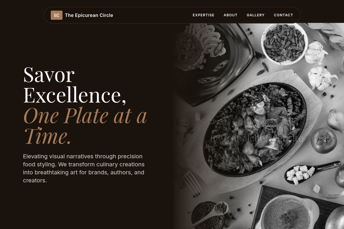 Artisan Food Styling