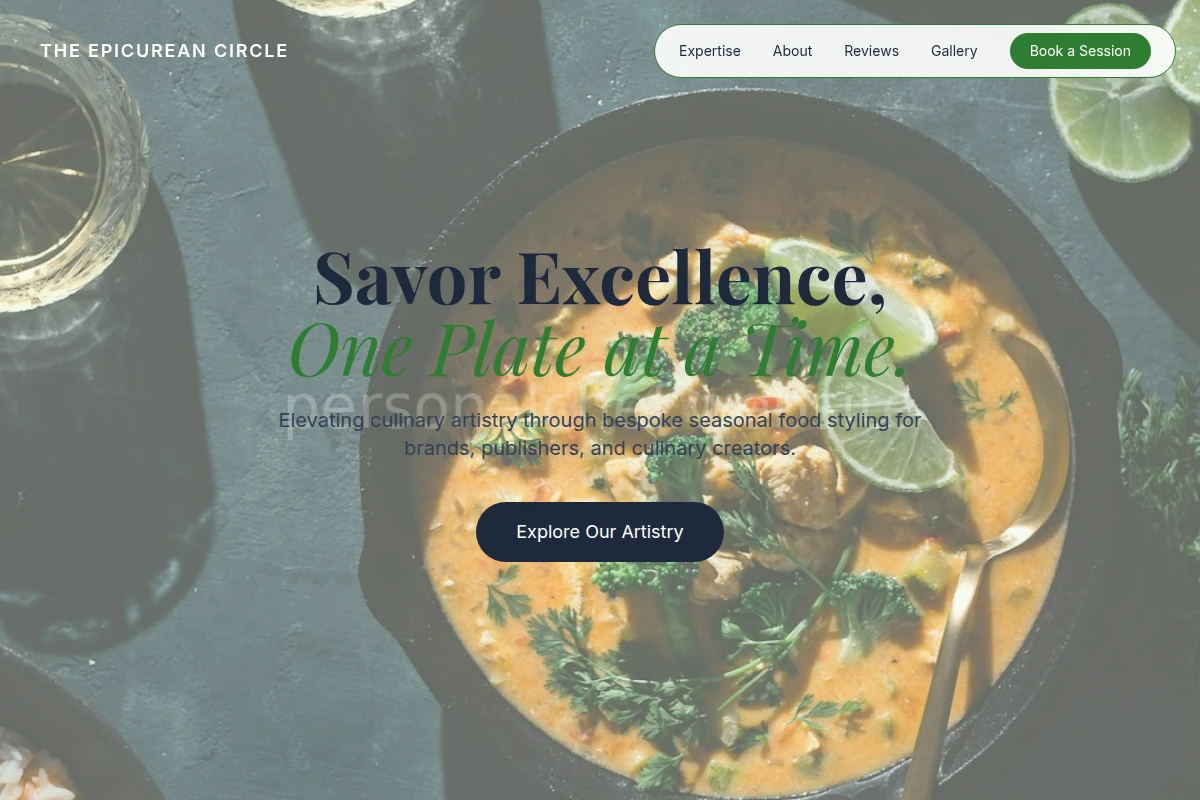 Seasonal Food Styling