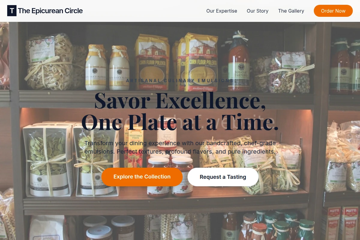 Emulsion Specialty Food