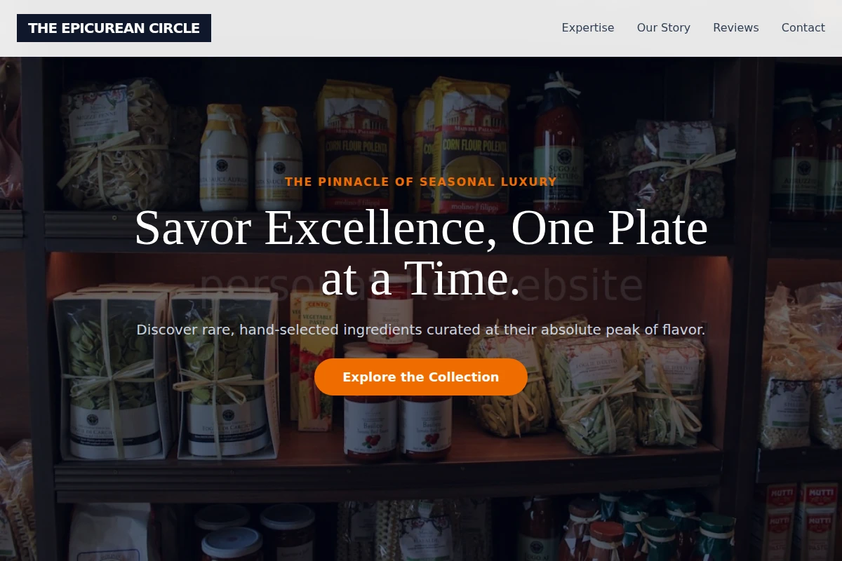 Seasonal Specialty Food