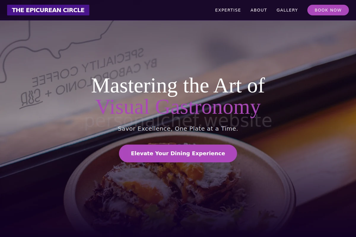 Plating Specialty Food